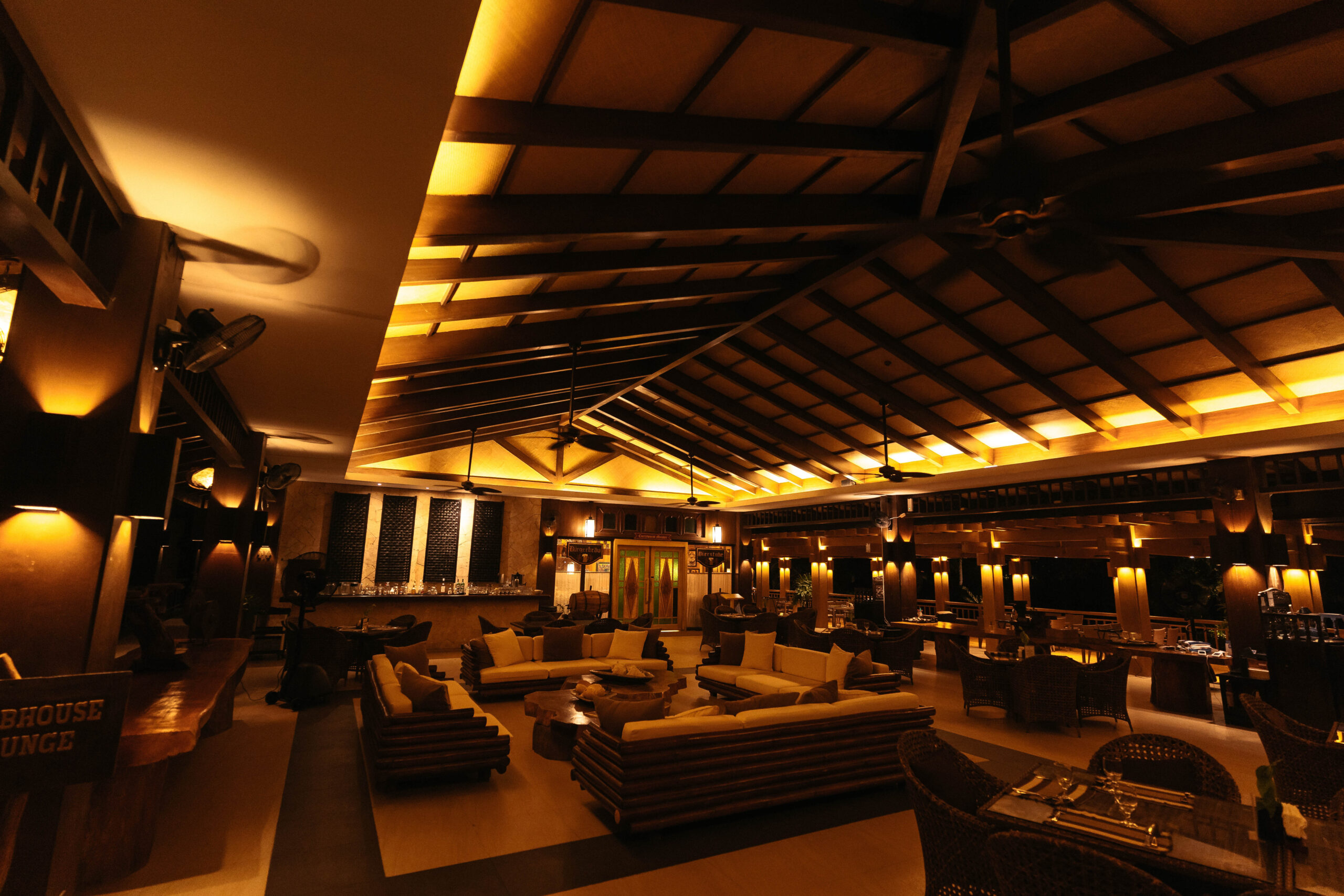 Balesin Clubhouse at night